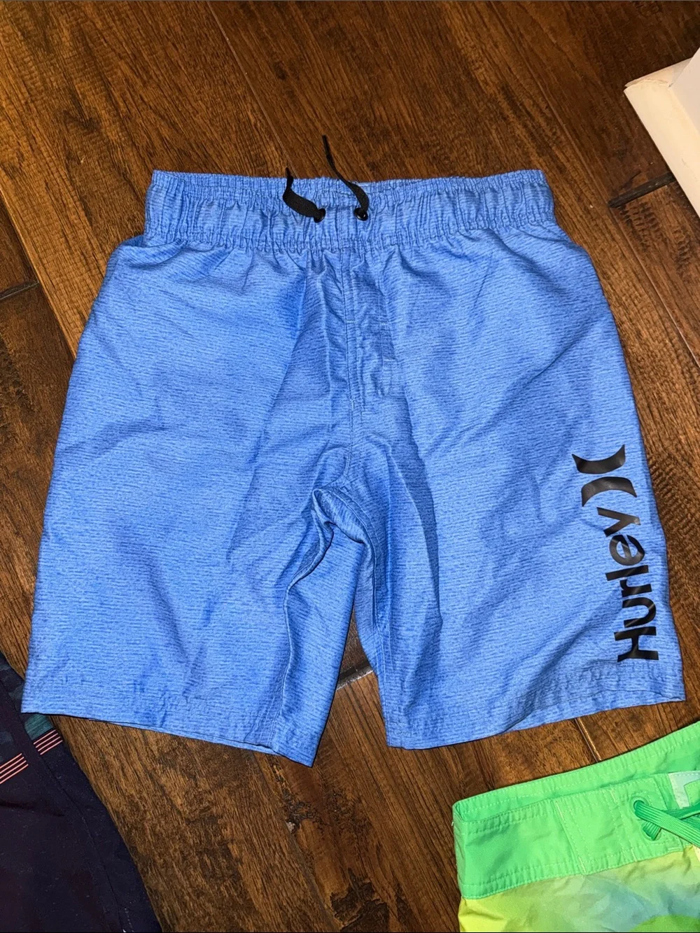BOYS SMALL Swim Trunks Lot + Navy Rash Guard - Nike+Hurley+O’Rageous+First Wave